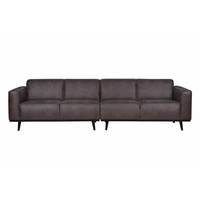 Statement 4-seater 280 Cm Eco Leder Grau