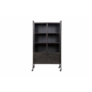 BePureHome BePureHome Vitrinekast Steel Storage metaal zwart