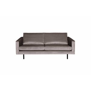 BePureHome BePureHome Couch Rodeo 2,5 seater velvet taupe gray