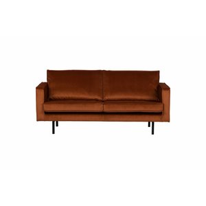 BePureHome Rodeo Sofa 2.5-seater Velvet Rust