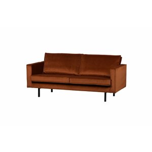 BePureHome BePureHome Sofa 2.5-seater Rodeo velvet rust brown