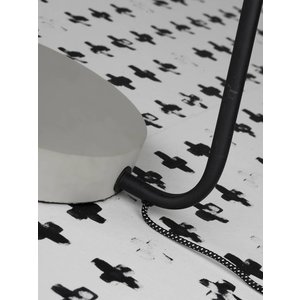 It's about Romi It's about Romi Floor lamp Madrid cement foot iron gray / black