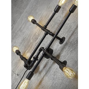 It's about Romi It's about Romi Wandlamp Nashville 6-arm ijzer zwart