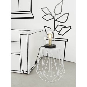 It's about Romi It's about Romi Table lamp Seattle dome glass / wood black