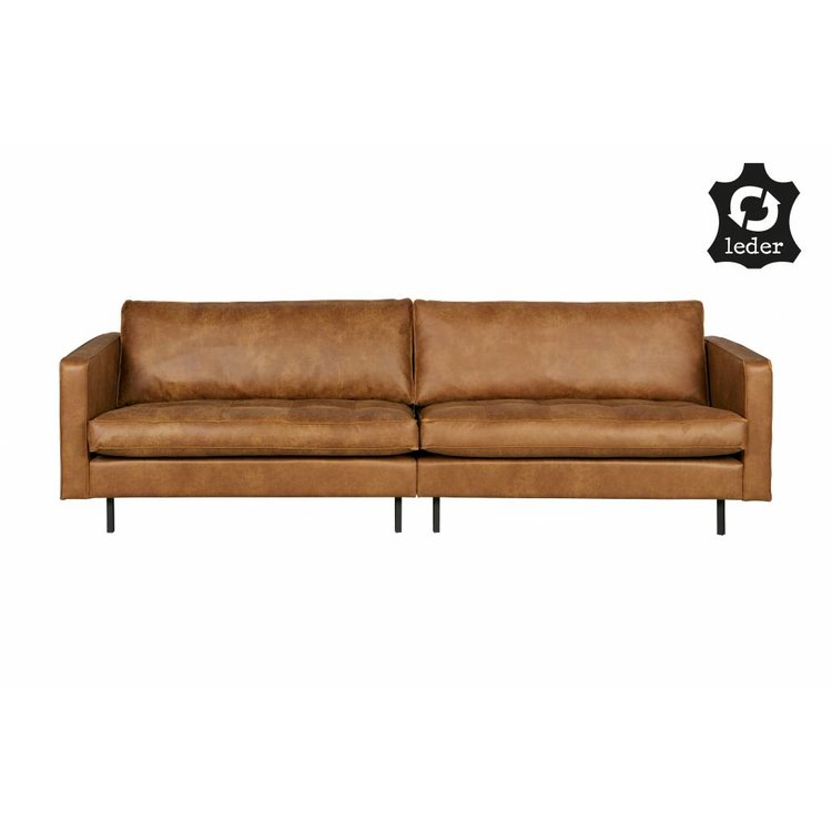 BePureHome BePureHome Sofa 3-seater Rodeo Classic recycle leather cognac brown