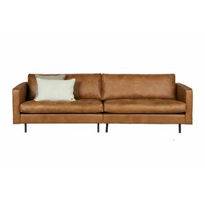 BePureHome BePureHome Sofa 3-Sitzer Rodeo Classic Cognacbraun aus recyceltem Leder