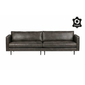 BePureHome BePureHome Couch 3-seater Rodeo Classic recycle leather black