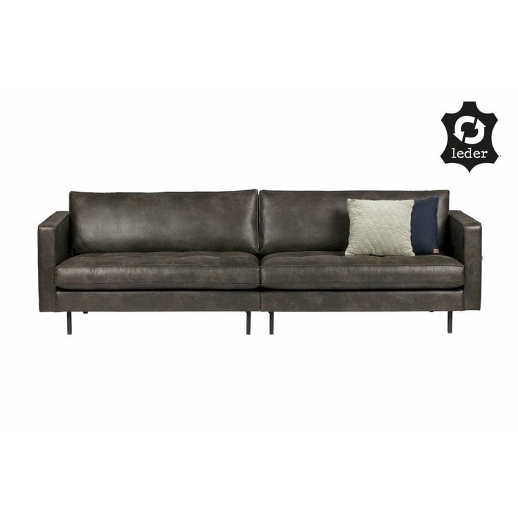 BePureHome BePureHome Couch 3-seater Rodeo Classic recycle leather black