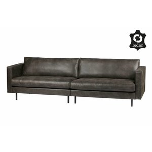 BePureHome BePureHome Couch 3-seater Rodeo Classic recycle leather black