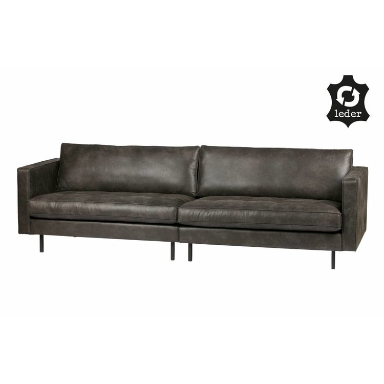 BePureHome BePureHome Sofa 3-seater Rodeo Classic recycle leather black