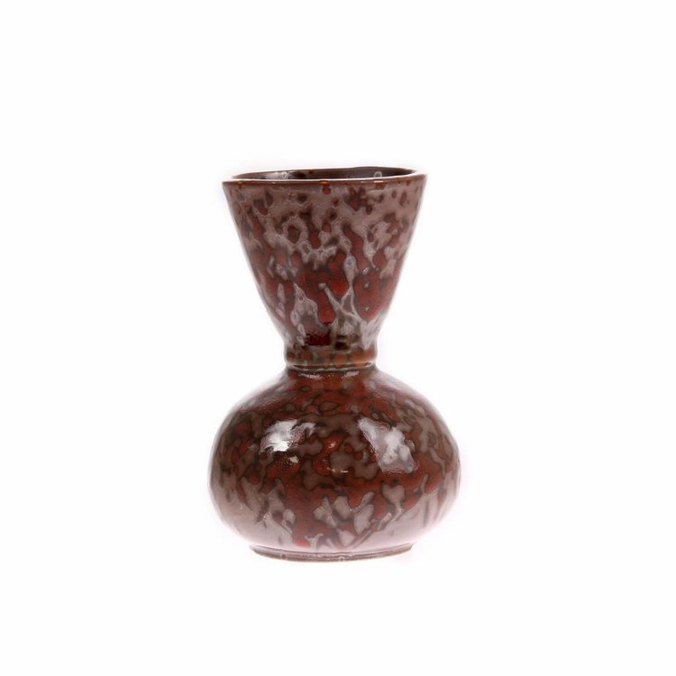 HKliving HKliving Vase Vase Keramik rot gefleckt