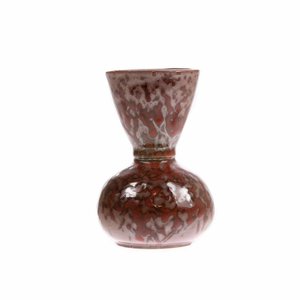 HKliving Vase ceramic red spotted