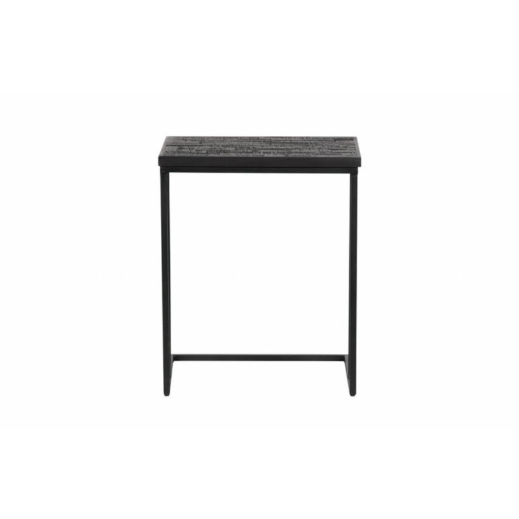 BePureHome BePureHome Side table Sharing U-shape black wood metal