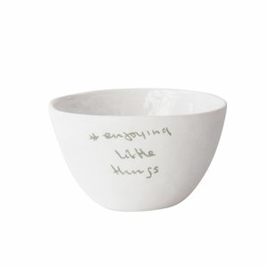 Bowl Historias Ø11cm ceramics white