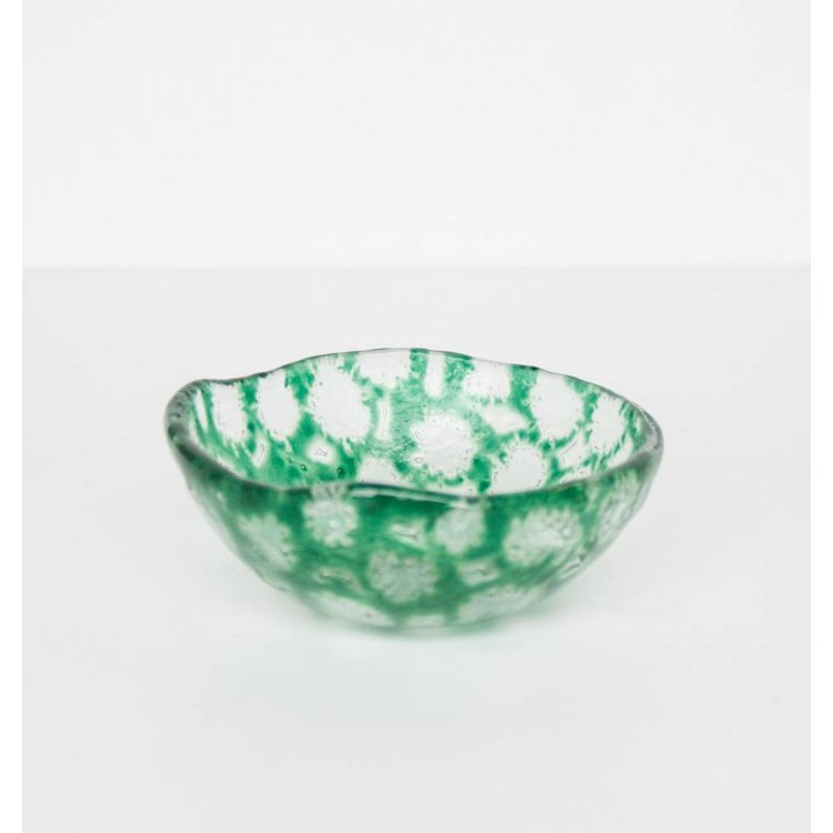 Urban Nature Culture Bowl Ra glas blauw / groen