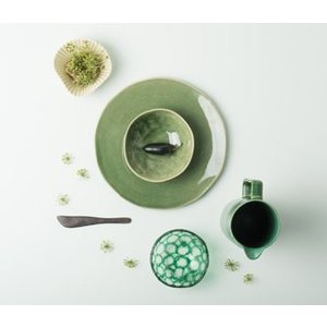 Urban Nature Culture Bowl Ra glas blauw / groen