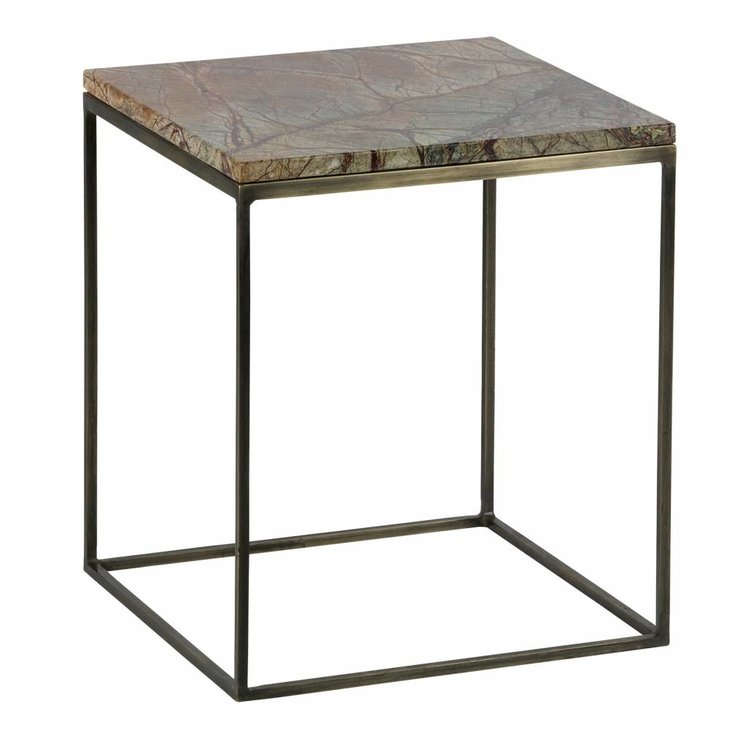 BePureHome BePureHome Side tables Mellow set of 2 marble antique brass copper