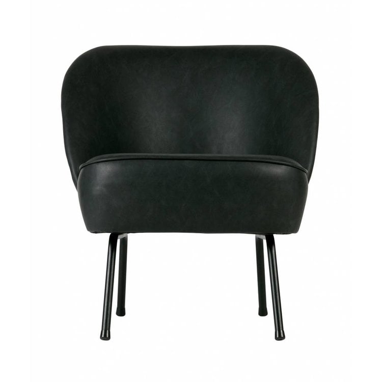 BePureHome BePureHome Fauteuil Vogue Leder schwarz