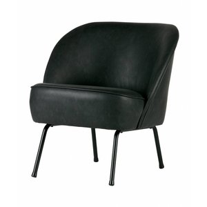 BePureHome BePureHome Fauteuil Vogue Leder schwarz