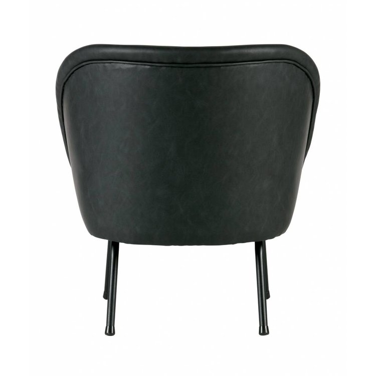 BePureHome BePureHome Fauteuil Vogue Leder schwarz