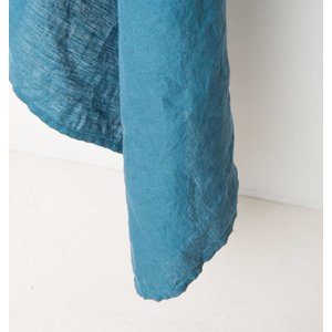 Urban Nature Culture Tea towel linen 50x70cm blue petrol, only 1 left!