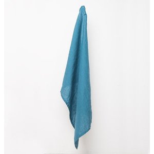 Urban Nature Culture Theedoek linnen 50x70cm blauw petrol, slechts 1 over!