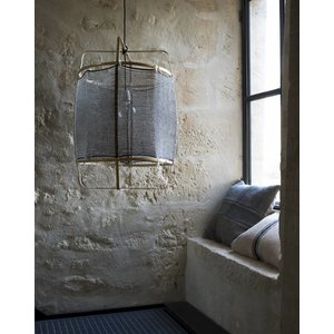 Ay illuminate Ay illuminate Hanging lamp Z22 Blonde with silk white cashmere