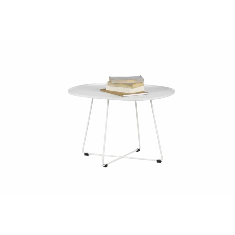 WOOOD WOOOD Side table Otis metal white XL