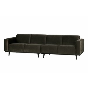 BePureHome BePureHome Couch Statement 4-seater velvet warm green