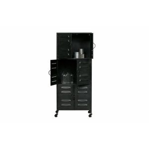 WOOOD WOOOD Schrank Boaz Metal Schwarz