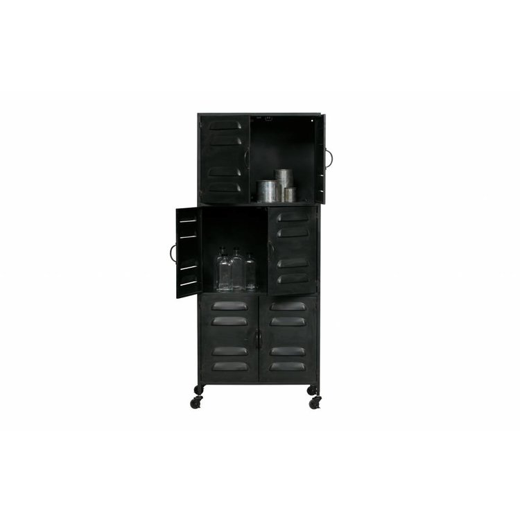 WOOOD WOOOD Schrank Boaz Metal Schwarz