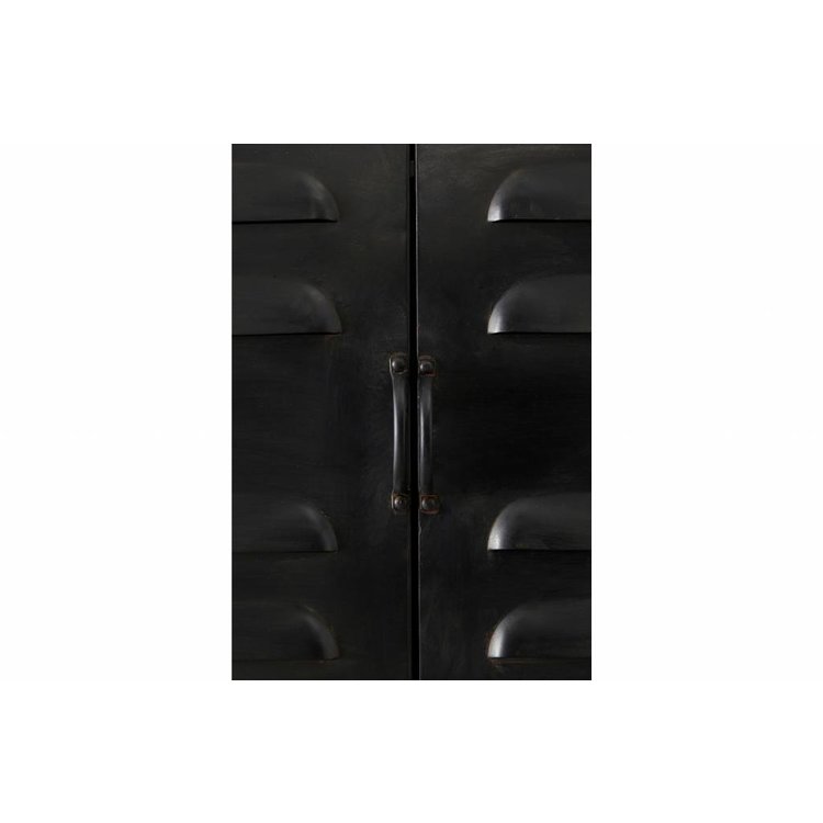 WOOOD WOOOD Schrank Boaz Metal Schwarz