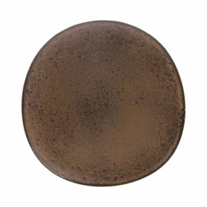 HKliving HKliving Dinerbord Bold & Basic keramiek terra Ø28,5cm