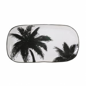 HKliving Servierschale Palme Bold & Basic Keramik HKliving Servierschale Palme Bold & Basic Keramik