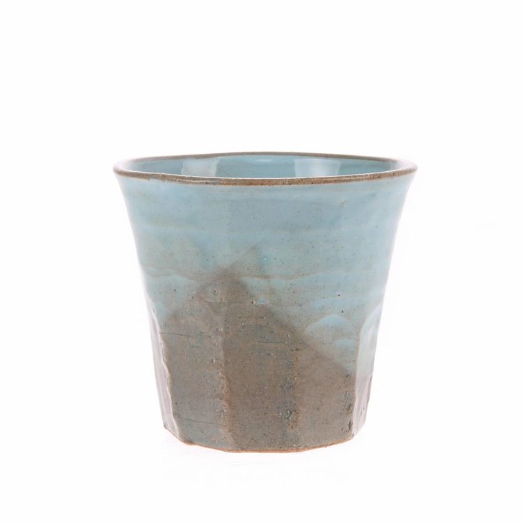 HKliving HKliving Mug Bold & Basic ceramics grey/blue