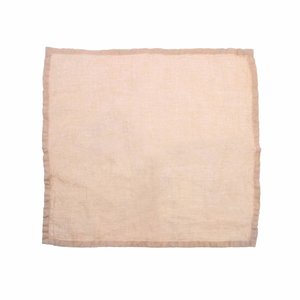 HKliving HKliving Napkin Linen salmon pink Set of 2