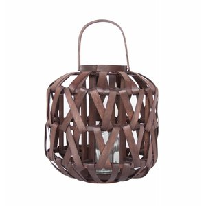 Urban Nature Culture Lantern Hurricane wood Ø34cm