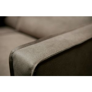 BePureHome BePureHome Sofa 3-Sitzer Rodeo Elephant Skin grau