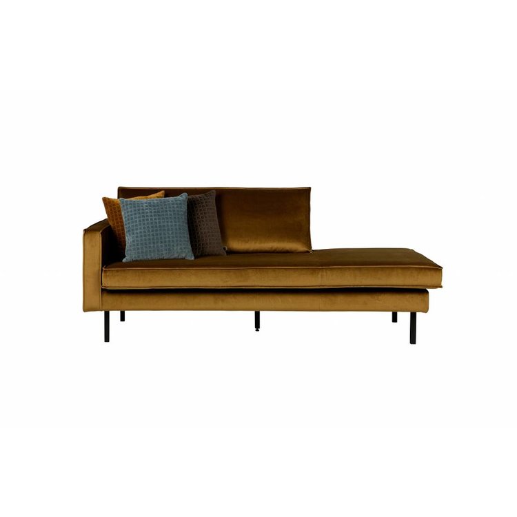 BePureHome BePureHome Daybed Rodeo Left Velvet honey