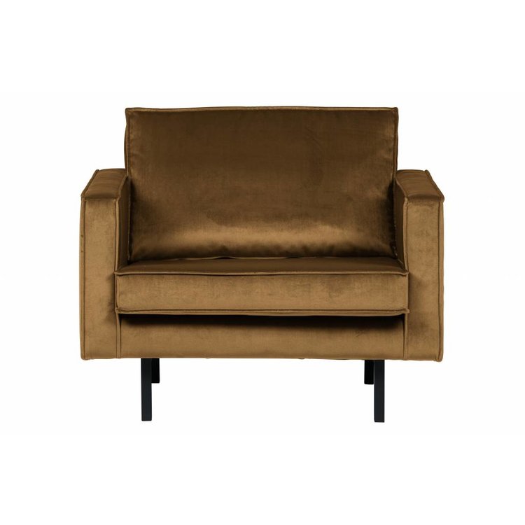 BePureHome BePureHome Fauteuil Rodeo velvet honey yellow