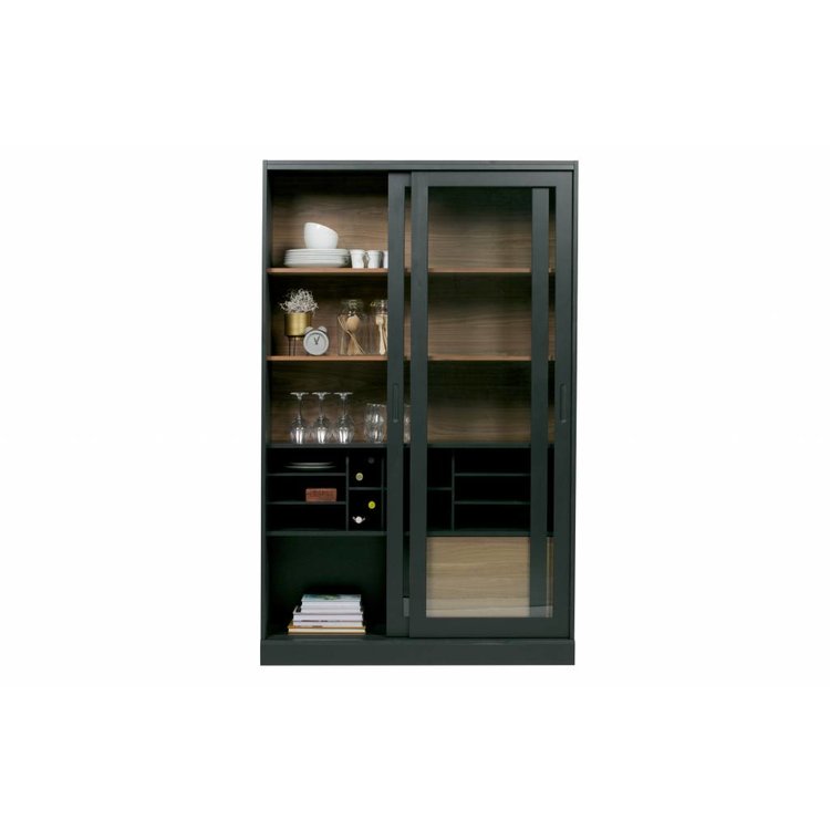 WOOOD WOOOD Display Cabinet James nut black