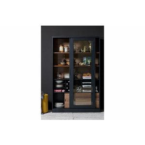 WOOOD WOOOD Display Cabinet James nut black