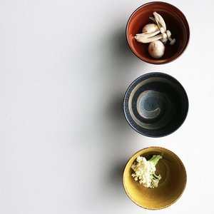 HKliving HKliving Kom Matcha Japans Keramiek set van 3