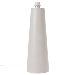 HKliving cone lamp base L matt light grey