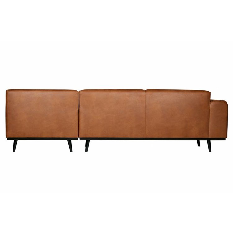 BePureHome BePureHome Corner sofa Statement eco leather cognac