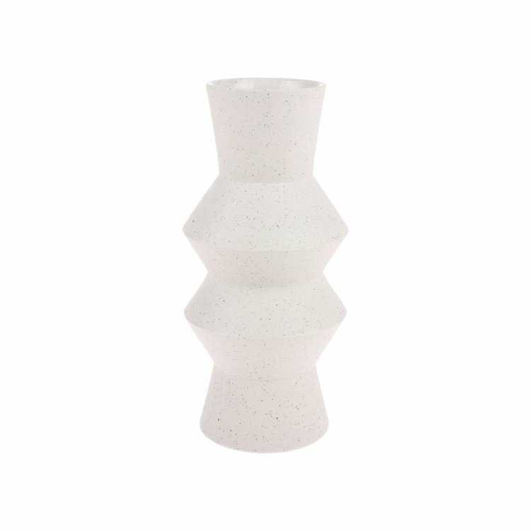 HKliving HKliving Vase speckled clay angular M