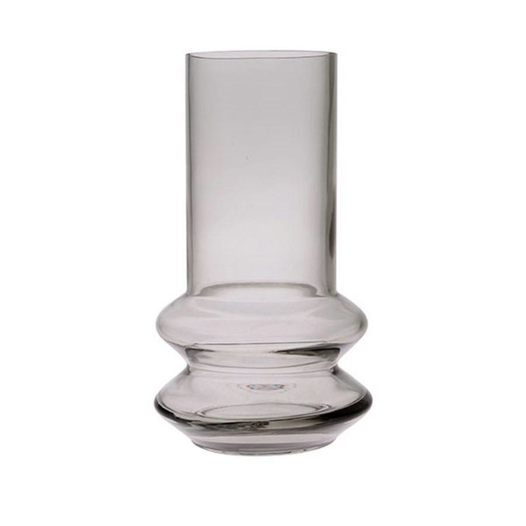 HKliving HKliving Vase Smoked Glas M grau