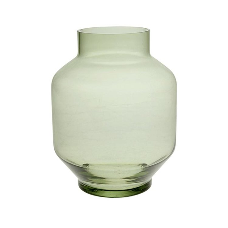 HKliving HKliving Vase Glas L grün