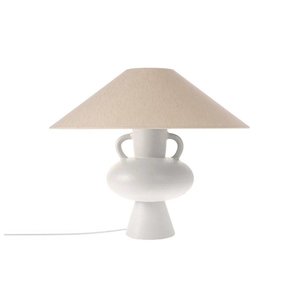 HKliving HKliving Lamp Base Earthenware L white