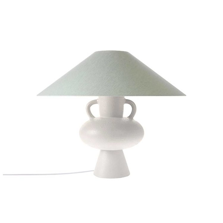 HKliving HKliving Lamp Base Earthenware L white